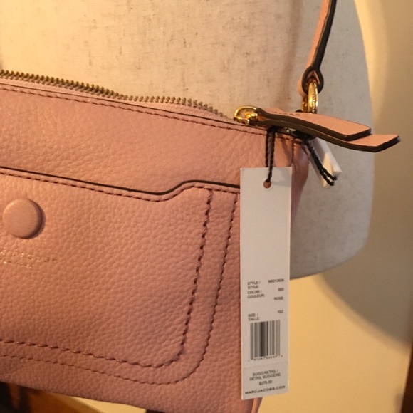 Marc Jacobs Pink Crossbody Bag with Minimalist Design - Picture 2 of 3